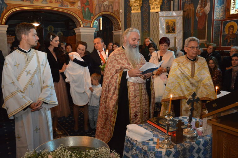 Botezul pruncului Anastasia Maria Pop, Parohia Sfanta Treime, Cluj-Napoca