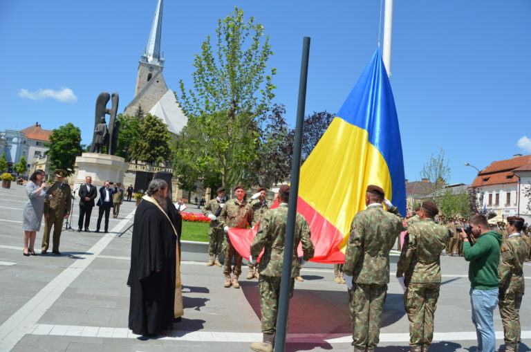 Ziua Drapelului, Garnizoana Dej, Cluj