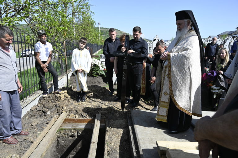 Inmormantarea Credinciosului Dorel Moldovan, Gherla, Cluj