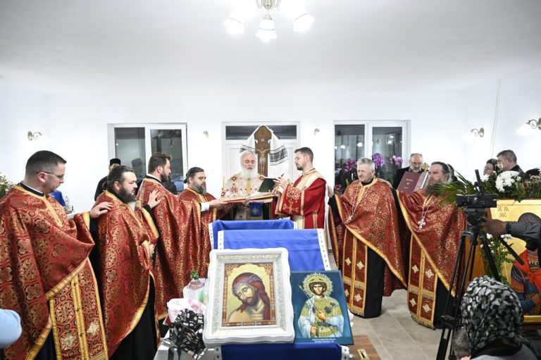 Taina Santului Maslu si Rasoforirea Parintelui Dionisie, Manastirea Sfantul Gheorghe, Dej, Cluj