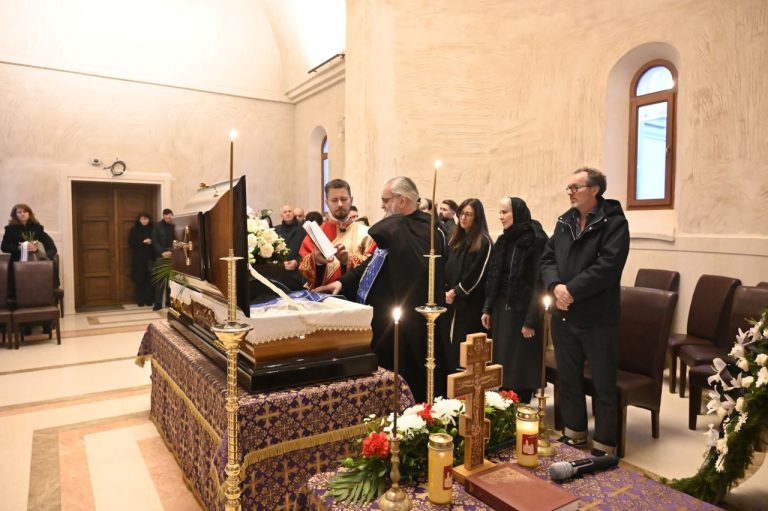 Priveghiul Credincioasei Evghenia Mante, Cimitirul Eparhial ”Sfantul Lazar” Cluj-Napoca